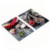 Decorative Tempered Glass Chopping Boards for Herbs and Spices 2x40x52 Cm