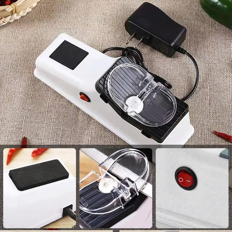 Knife Sharpening Machine Kitchen Spaces Gadget Multifunctional Electric For 5 Seconds Fast Sharpening & Polishing