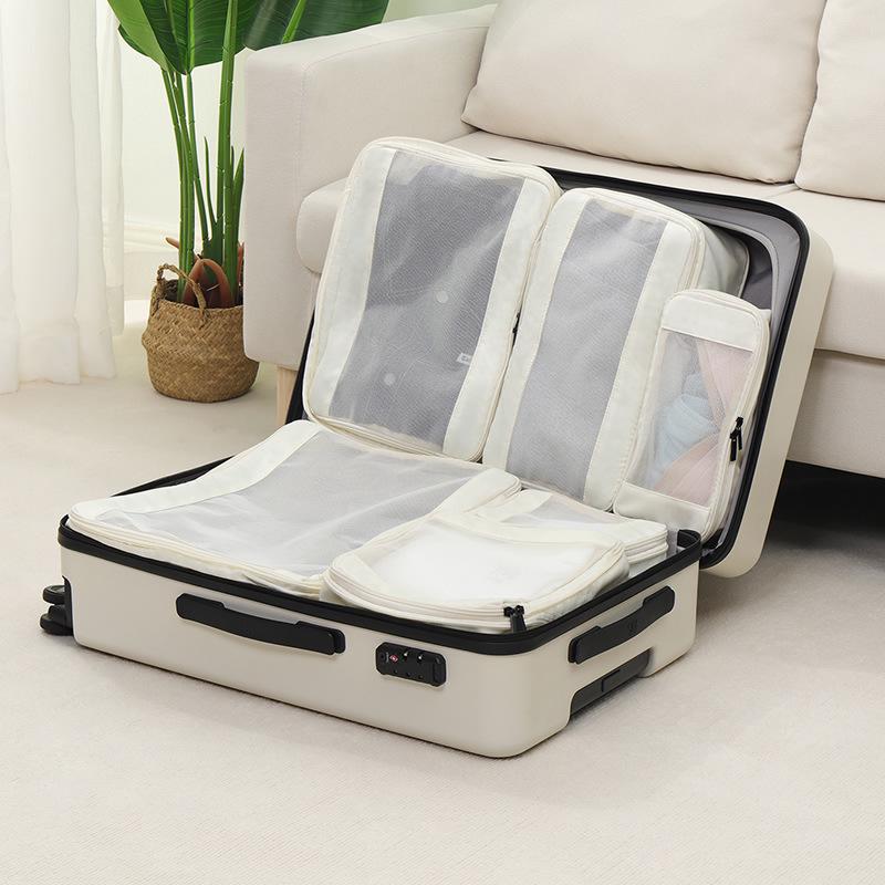 "Compression Travel Storage Bags - Expandable Packing Set"