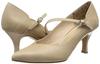 HIMIKO/Himiko/Riemchen-Pumps mit spitzer Zehenpartie/631111 Beige 230
