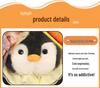 Adorable Penguin Plush Backpack Keychain Pendant Gift