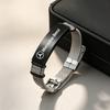 CRY1 Fashion Car Logo Stainless Steel For Men Boy Accessory Gift For Mercedes Benz A B C E S R Class W220 C205 A205 W218 GLA GLE CLC