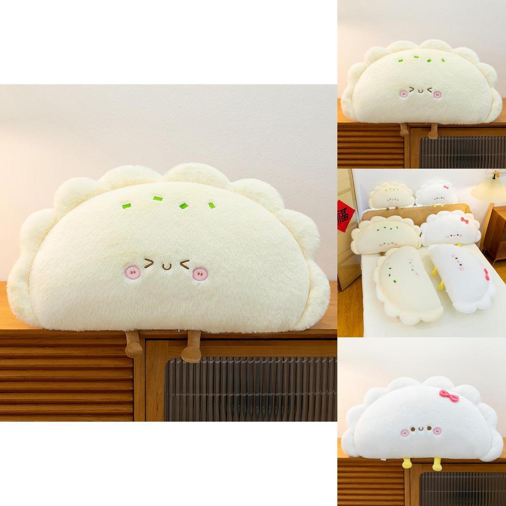 Dumplings Plush Toy With Soft Pp Cotton For Cafe Decor And Gift