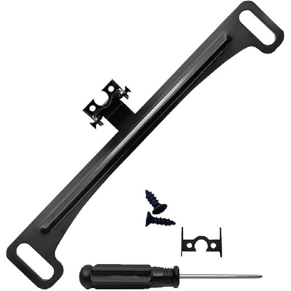 Universal Car Rear View Camera License Plate Bracket, Metal Reverse Camera License Plate Installation Holder for Backup Cameras Bracket, Car Dash Cam Style 1