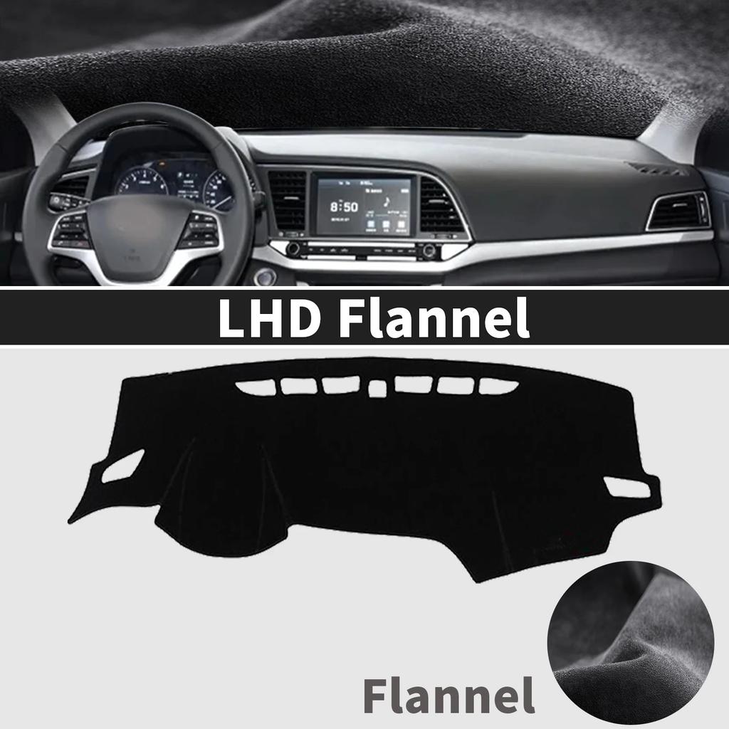 For Hyundai Elantra AD 2016- Avante High Quality Dashboard Cover Dashmat Sunshade Anti‑UV Protector Dash Mat Pad Accessories