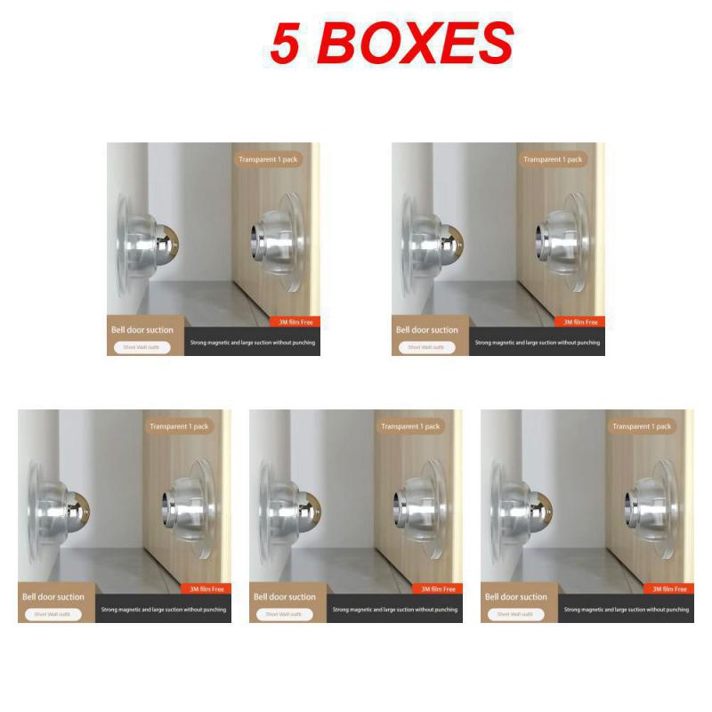 Opritor de ușă din oțel inoxidabil, magnetic, suport opritor de ușă, anti-coliziune, rezistent la vânt, opritor de ușă cu ventuză, protector de perete, fără găurire