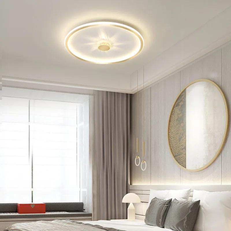 Nordic Modern LED Ceiling Light Chandelier For Bedroom Living Dining Room Aisle Balcony Interior Home Decor Light Fixture Luster