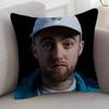 Singer Mac Miller Game For Cartoon Print Peripheral Pillow Case Cushion Cover Home Decor Birthday Gift Pillowcover