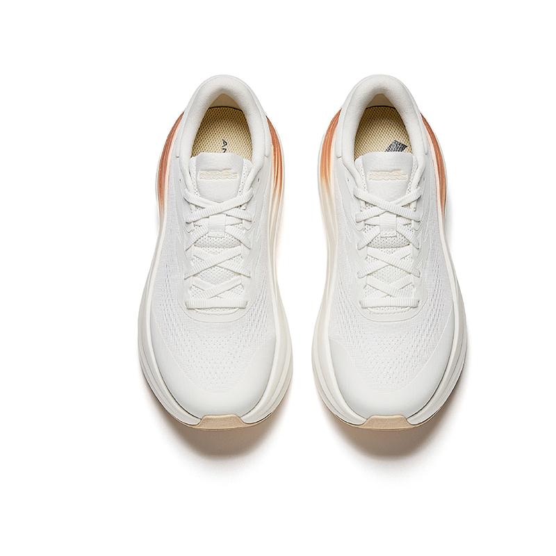 Anta Travel Step 2S Comfortable Shock Absorbing Breathable Low Top City Commuting Running Shoes Women Sneakers White 122535545-1