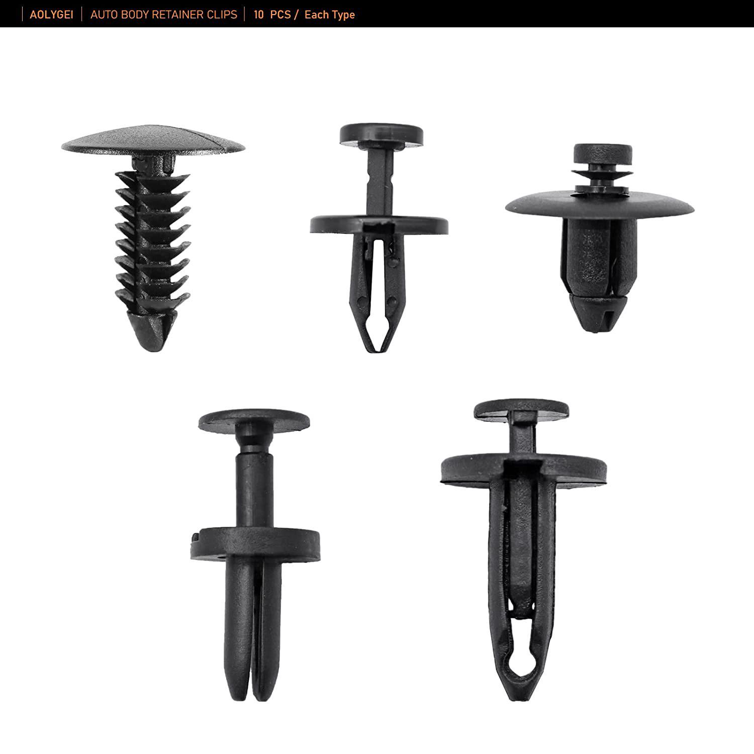 

50-Pack Dodge Charger Bumper & Fender Retainer Clips