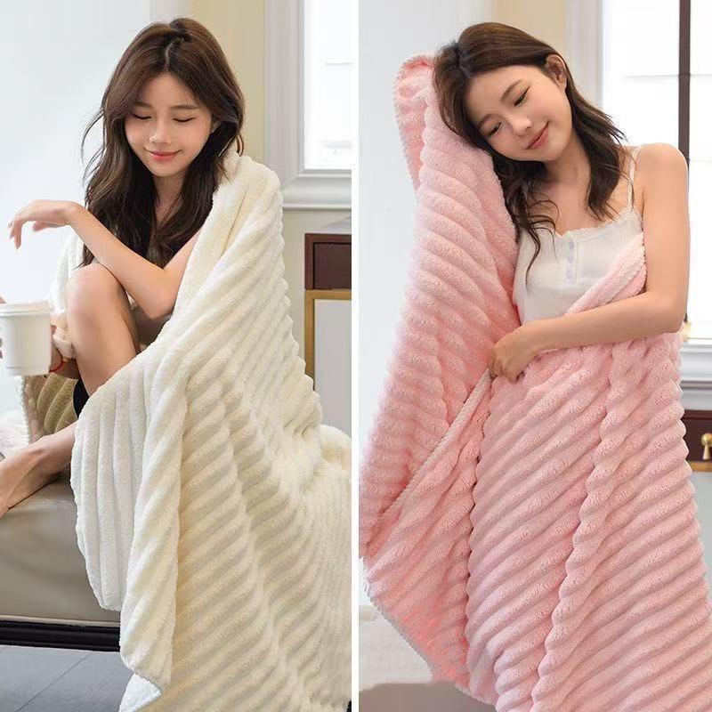 Bath Towels Absorbent Non-linting Household Large Towels Thickened Enlarged Fabrics Soft Absorbent