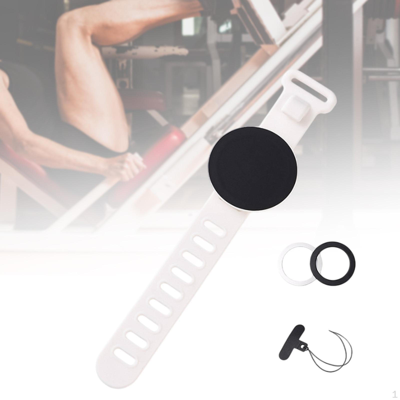 

Держатель для телефона на запястье, вращающийся на руку для бега, ходьбы, езды на велосипеде белый