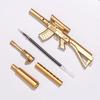 Creative Golden Machine Shape Neutral Pen Black Ink School Office Supplies Learning Stationery