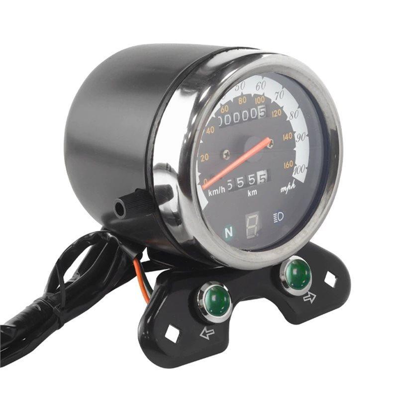 Universal für Suzuki GN125 TU250 Motorrad Tacho Kilometerzähler Retro Modifikationsinstrument