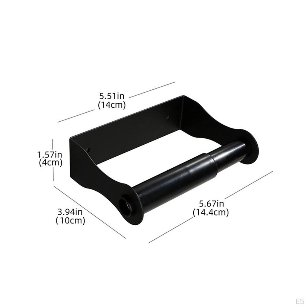 Stainless Steel Double Toilet Paper Holder for Bathroom And Home Use