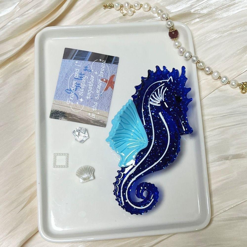 Korean Style Shell Hair Claw Acetic Acid Geometry Shark Clip Hairpin Ocean Series Hair Claw Girls