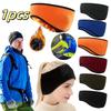 1pcs Warm Fleece Earmuffs Headband Soft Windproof Portable Outdoor Sports Skiing Running Cycling Cold Weather Cold-Proof Cover