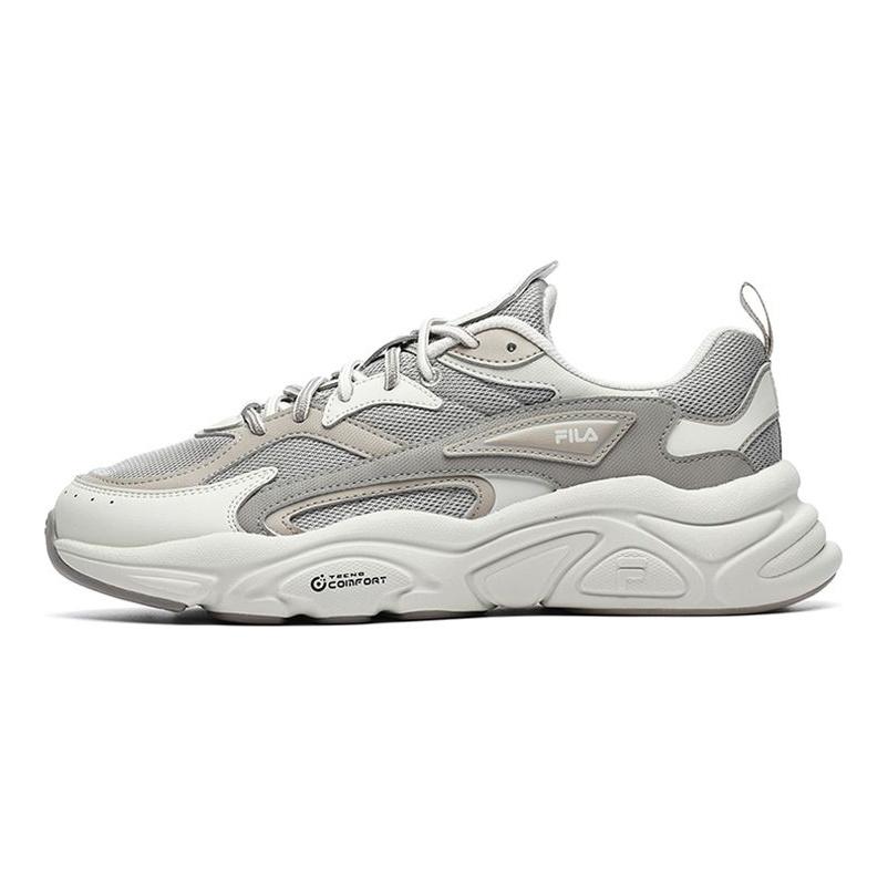 Fila Mars 1S Tessuto Pelle Sintetica Retro Sportive Basse Scarpe Lifestyle Uomo sneaker Crema Blu F12M222125FGB