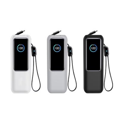 Funda de Silicona para Power Banks de 25000mAh 165W Cargador Portátil Funda Protectora Estuche de Viaje Bolsa para Tarjetas