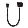 5Pcs SATA 15Pin To 4Pin Cooling Fan Power Adapter Cable Converter 22AWG Cable