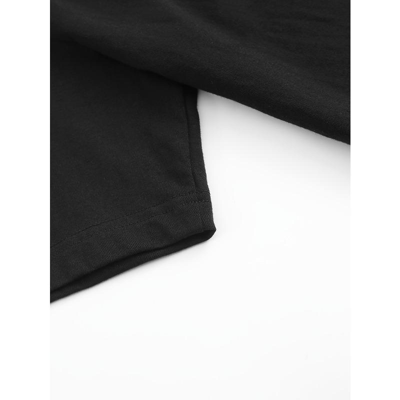 Women's Cartoon Rooster & Stars Graphic Print Cotton T-Shirt - Loose Fit Round Neck Short Sleeve, Breathable Casual Summer Top for Daily