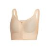 Post-Surgery Breast Augmentation Binder with Front Zipper - Shockproof Support & Side Fat Control Sports Bra