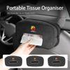 GQWUF1 Car Tissue Box Sunshade Seat Backrest Suspension Paper Storage Box For Abarth UNO Astra Bravo Panda Linea Freemont Strada Doblo