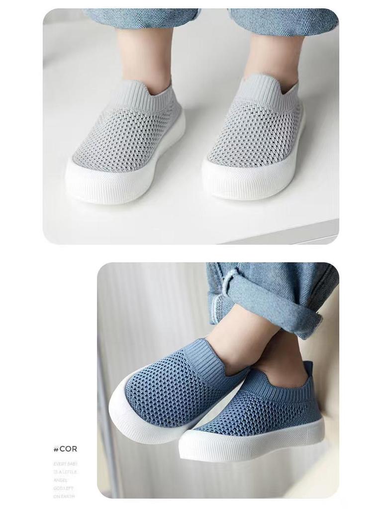 Atmungsaktive rutschfeste Kindersportschuhe für drinnen und draußen - Weiche Sohle, ideal für Frühling & Sommer