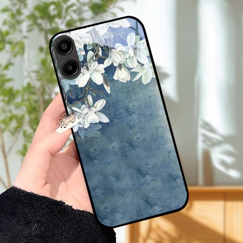 Per Samsung Galaxy A16 A06 A26 A36 A56 4g 5g Custodia Rigida Copertura Completa Vetro Temperato Lente Protezione Cover Posteriore A 06 16 26 36 56