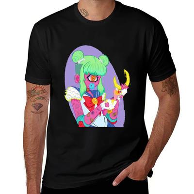 Cyclops Moon Power T-Shirt Cotton T Shirt Man Anime T Shirts for Man T Shirts for Man Cotton T-Shirt