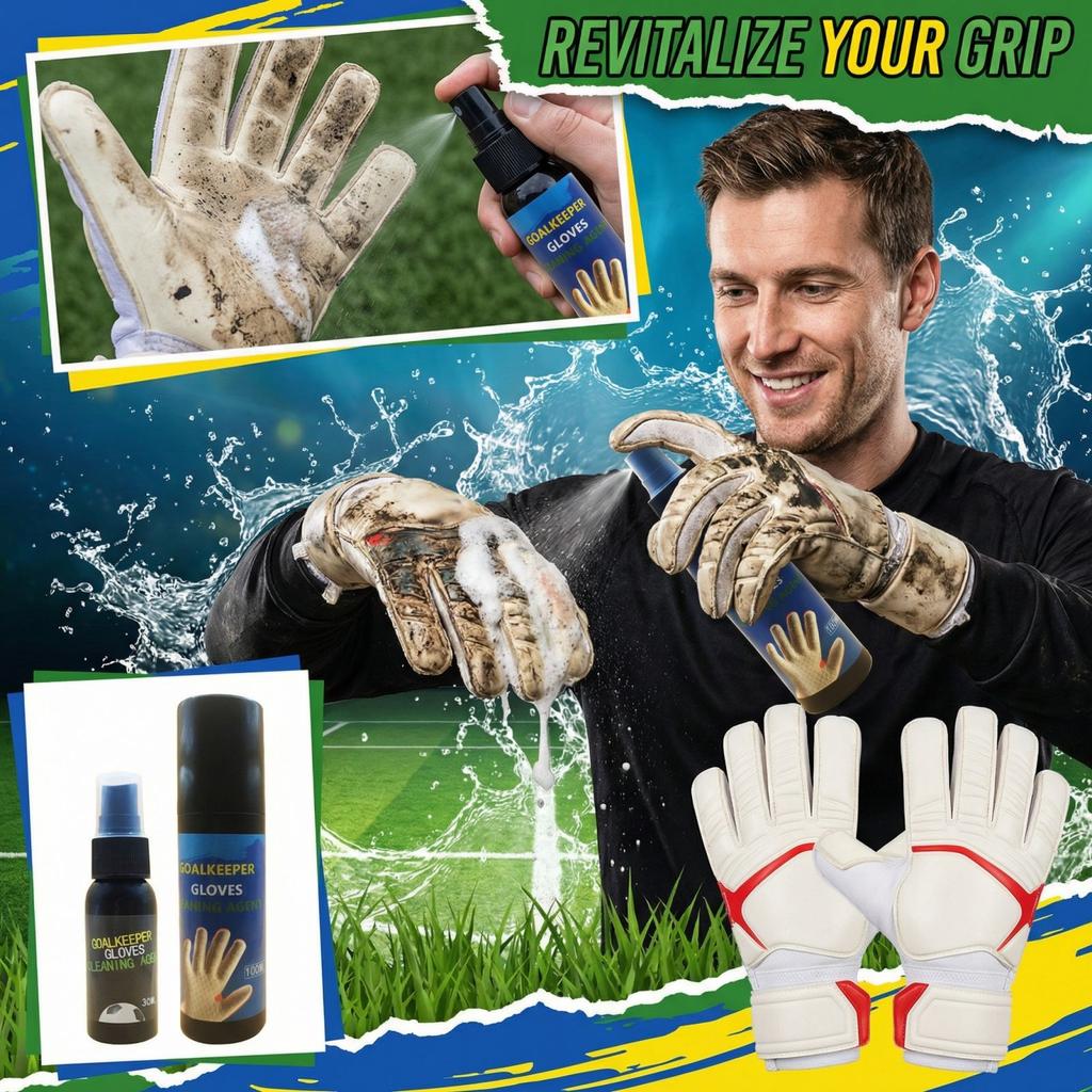 Soccer Goalkeeper Glove Grip Spray Enhanced Tackiness Care Solution 100ml