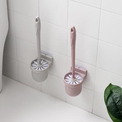 Household Toilet Brush Set Non Perforated Toilet Washing Brush New Long Handle Cleaning Brush