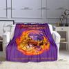 Himura Kenshin Cartoon Blanket Classic Japanese Animation Flannel Decorative Thin Blanket Portable Home Travel Office Blanket