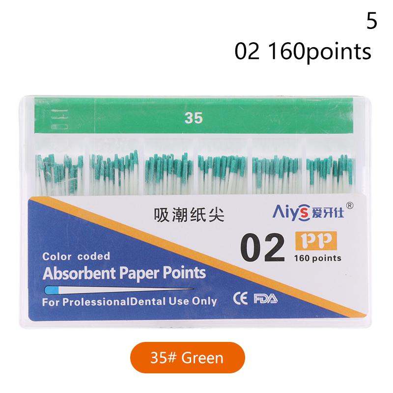 1 Коробка Стоматологічні Абсорбуючі Паперові Пункти Стерильні Змішані Розміри 02 04 06 Конусність 15-40 Стоматологічні Матеріали Ендодонтія Паперові Кінчики