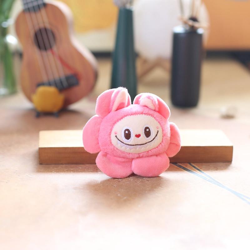 1Pc Labubu Kawaii Anime Accessories Labubu Monster Plush Keychain Key Chain Bag Decoration Accessories Girl Gifts
