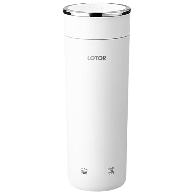 LOTOR Portable 400ml 316SS Electric Travel Kettle