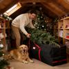 Christmas Tree Storage Bag 9-foot Artificial Christmas Tree Bag Waterproof Oxford Organizer Zipper Christmas Tree Container