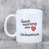Chihuahua Short-haired, Chihuahua Smooth - Cup with a Dog, Personalized Cup with a Print, a Classic Gift for Everyone from the Art-Dog Brand