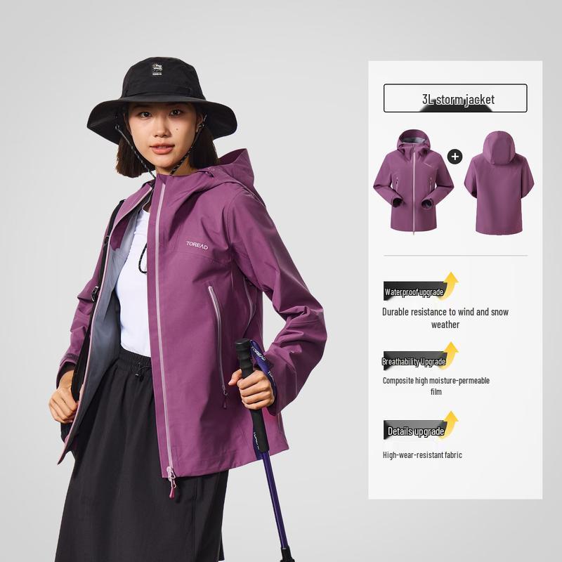 Toread Women s 2025 3L Outdoor Windproof Mountaineering Jacket M