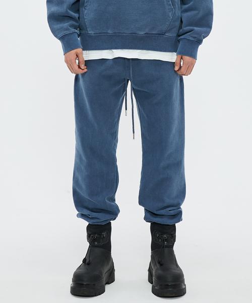 Sobeomeonteu 980G Pigment Sweatpants - Midnight Blue -