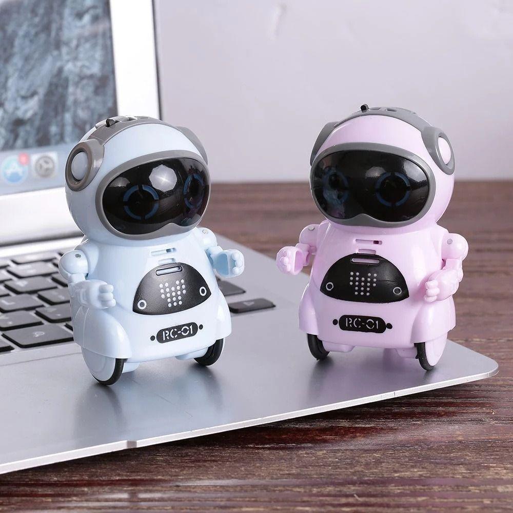 Smart Robot Pocket Robot Voice Recognition Mini Robot Toy Talking Interactive Robot  Birthday Gift