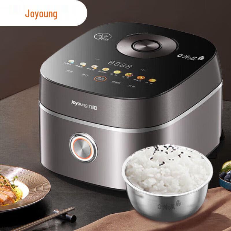 Joyoung IH Rice Cooker with Non-Stick Stainless Steel Pot CN plug (adapter included)