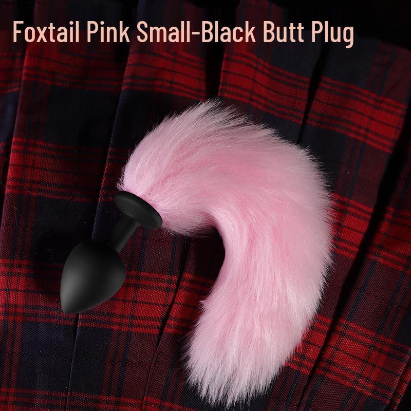 Fox Tail Mini Butt Plug - Adult SM Erotic Toy