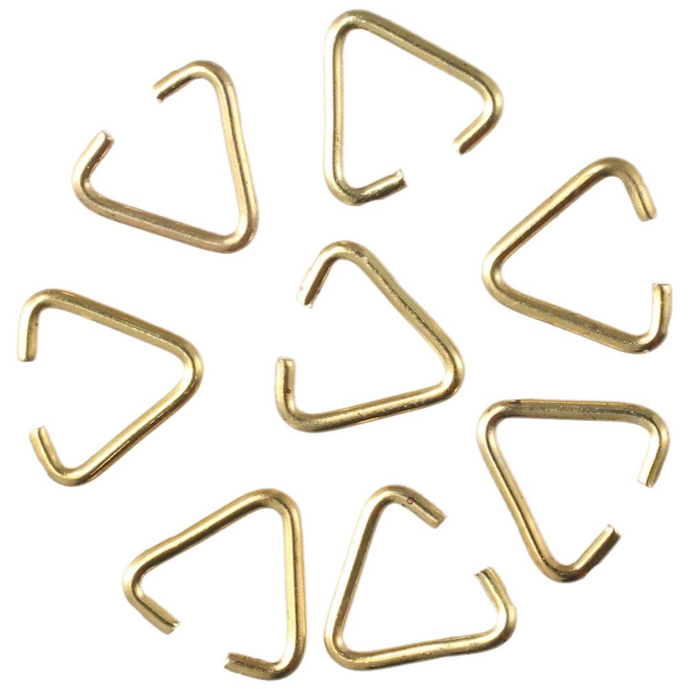 iron Triangle Open Jump Rings gold, silver 15mm Split Rings Jewelry Accessories