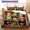 3pcs Custom Name One Piece Bedding Set Duvet Cover Closure Includes 1 Duvet Cover & 2 Pillowcases, Soft and Comfortable for All Seasons.