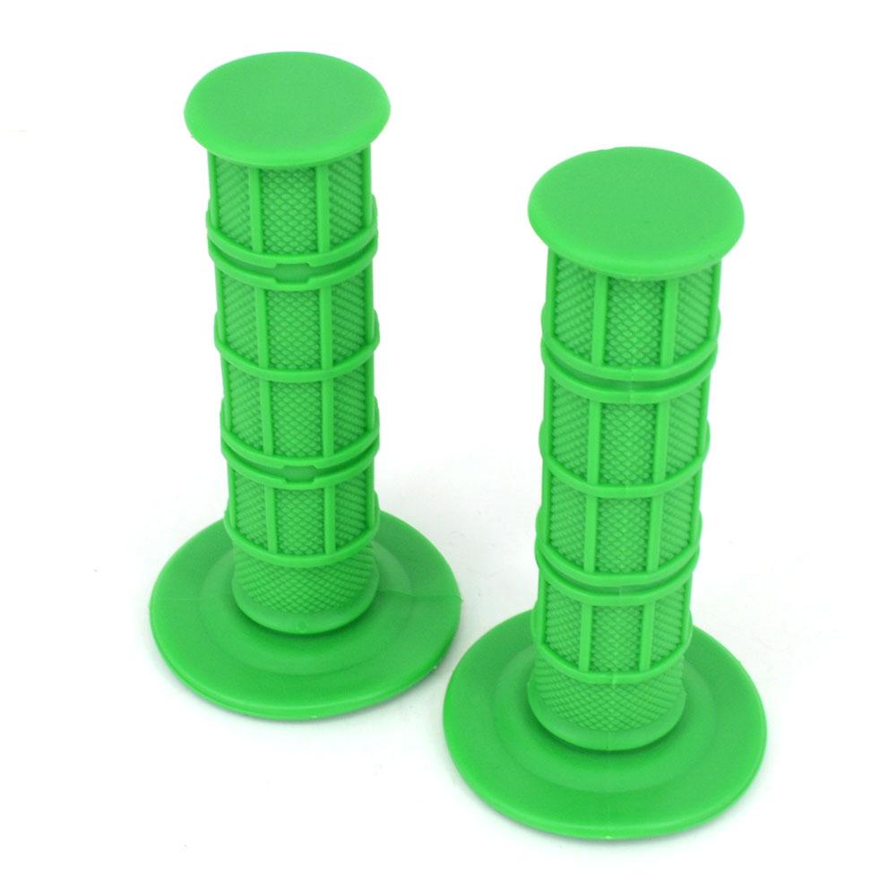 Motorcycles Handlebar Rubber Grips For YAMAHA YZ 125 250 250F 400F 426F 450F WR 125 250 250F Pit Dirt Bike Motocross Motor Parts зелёный