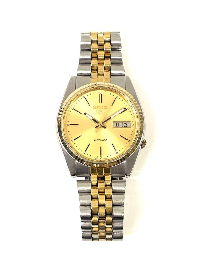 

[USED] Working SEIKO Datejust style 7009-3110
