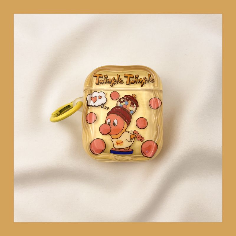 

Чехол для Airpod3 для Apple Pro Чехол для наушников Второе поколение Беспроводной Bluetooth Третье поколение Aipods2 Поколение Airpodpro Четвертое поколение 5 airpods pro2 [Bubble Star Man] Send Hook