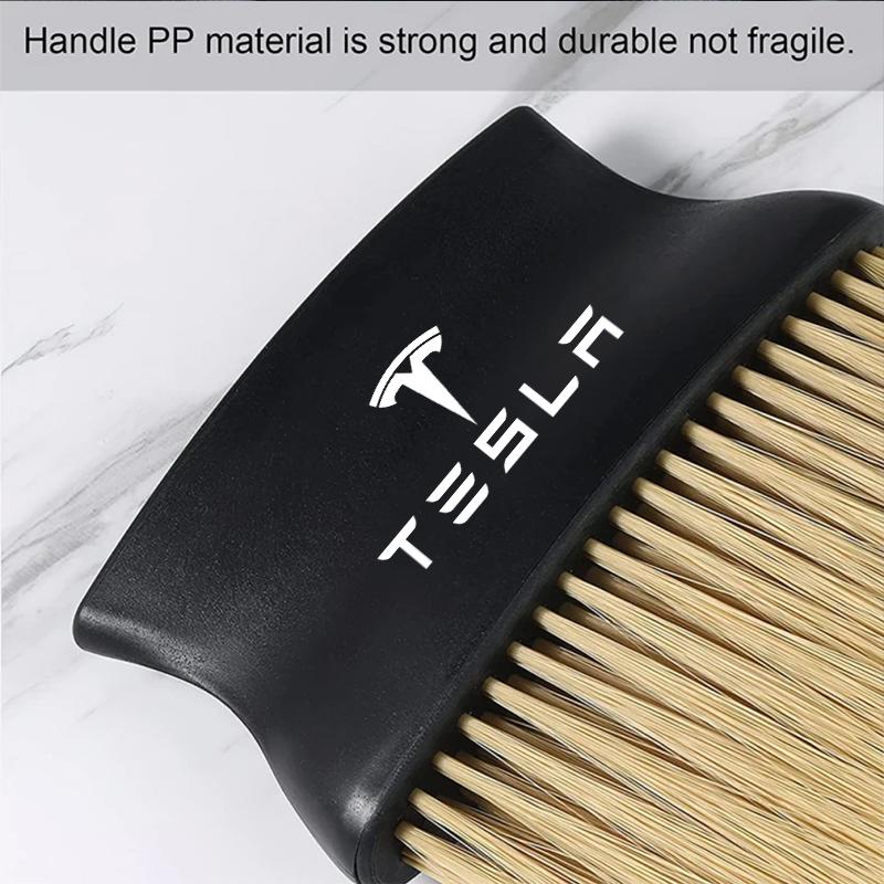 ALY1 Car Air Outlet Cleaning Tool Dust Brush Car Accessories Kit Key For Tesla Y X Model 3 S Roadster Juguete Coil Cybertruck Bonina