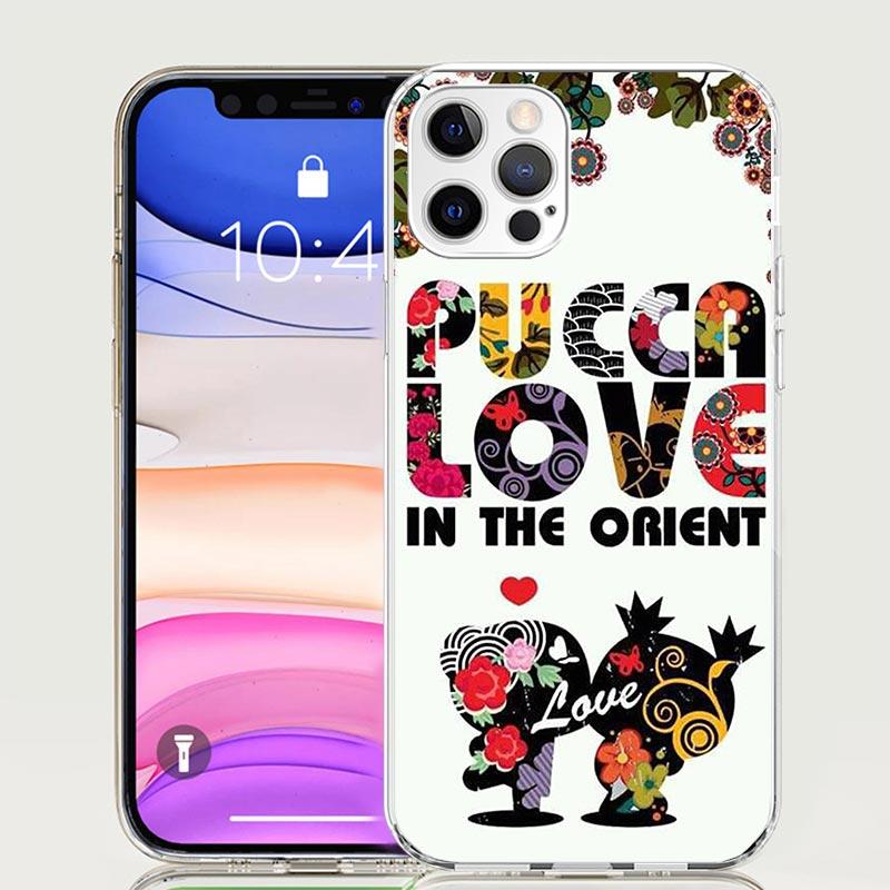 Cute Cartoon Pucca Garu Case Phone Cover for Apple iphone 17 Air 16 15 14 13 Mini 12 11 Pro Max 16E 7 Plus 8 + SE 2020 Trend Fun